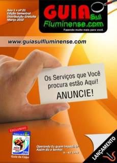 1.ª Edição - Revista Guia Sul Fluminense