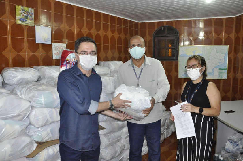 Prefeitura de Pinheiral vai distribuir 450 cestas básicas doadas pela MRS logística