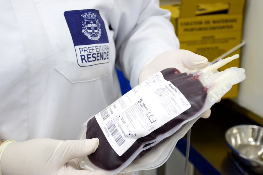 Núcleo de hemoterapia de Resende pede doação dos tipos sanguíneos O+ e O-