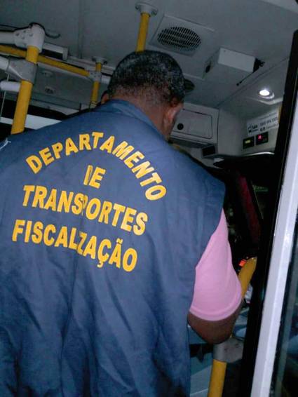 Ordem Pública de Barra Mansa, fiscalização de ônibus.