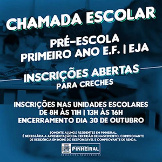 Chamada Escolar Pinheiral