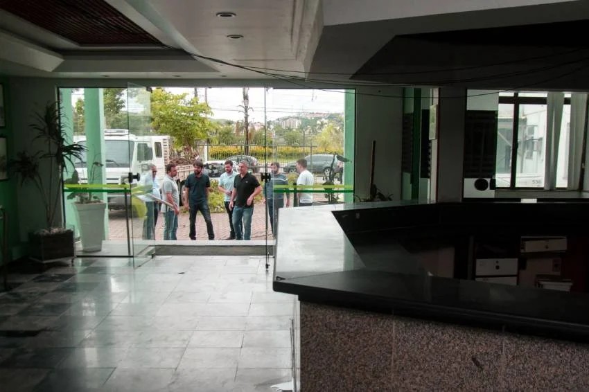 Prefeito Samica Visitando as obras Hopital Santa Margarida