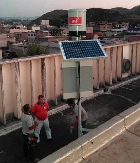 Instalao Pluvimetros BM 03