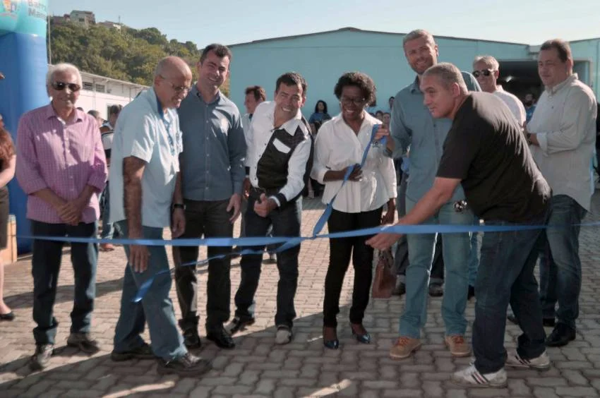 Prefeito de barra mansa e aliados inauguram nova sede do Saae-BM