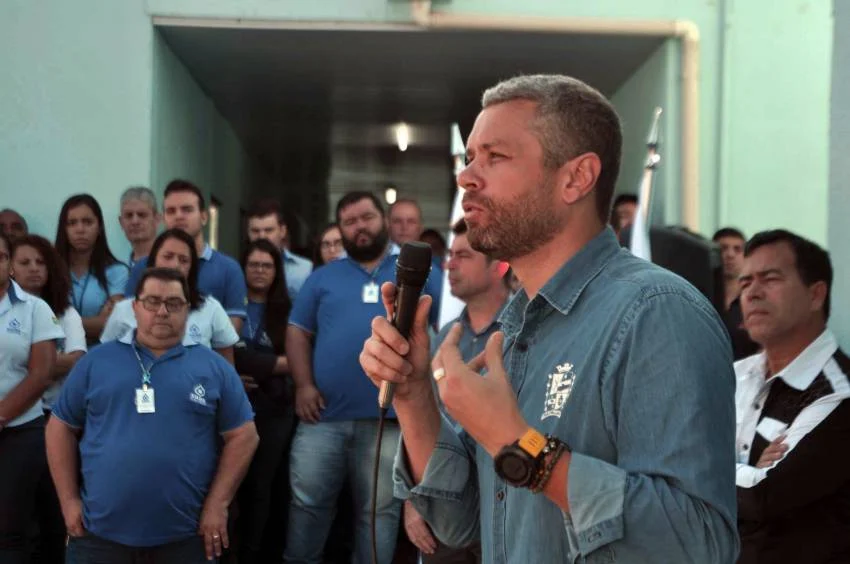 Prefeito Rodrigo Drable inaugura oficialmente nova sede do Saae-BM