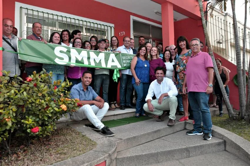 Inauguração da secretaria de meio ambiente