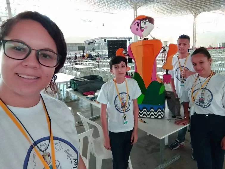 Equipe de Volta Redonda competição de Robotica
