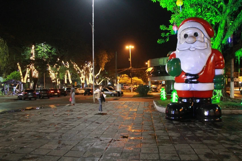 abertura oficial da programação de Natal de Volta Redonda