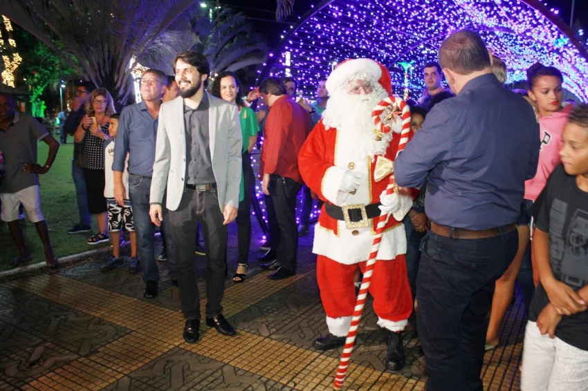 abertura oficial da programação de Natal de Volta Redonda