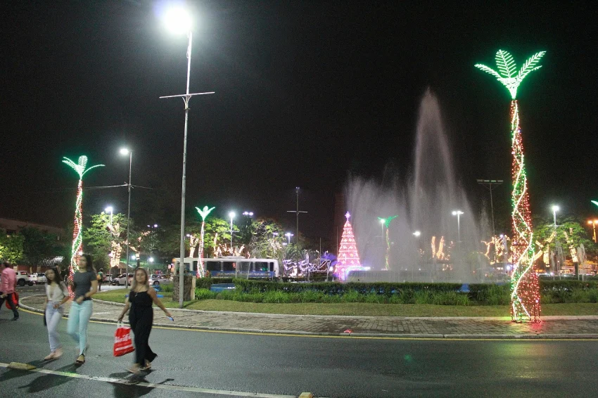 abertura oficial da programação de Natal de Volta Redonda