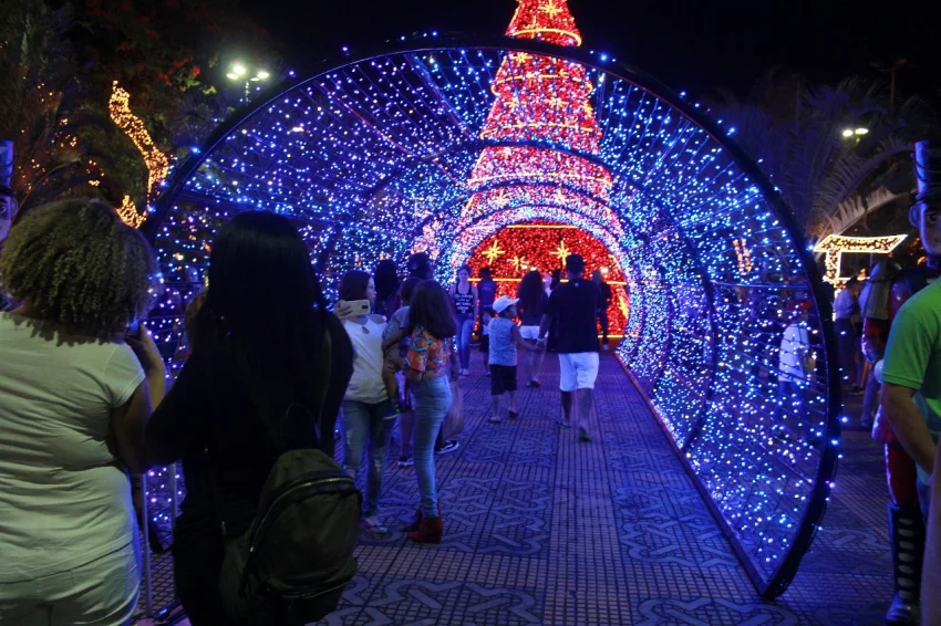 abertura oficial da programação de Natal de Volta Redonda