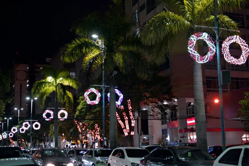 Decoração de Natal na Vila Sta Cecília