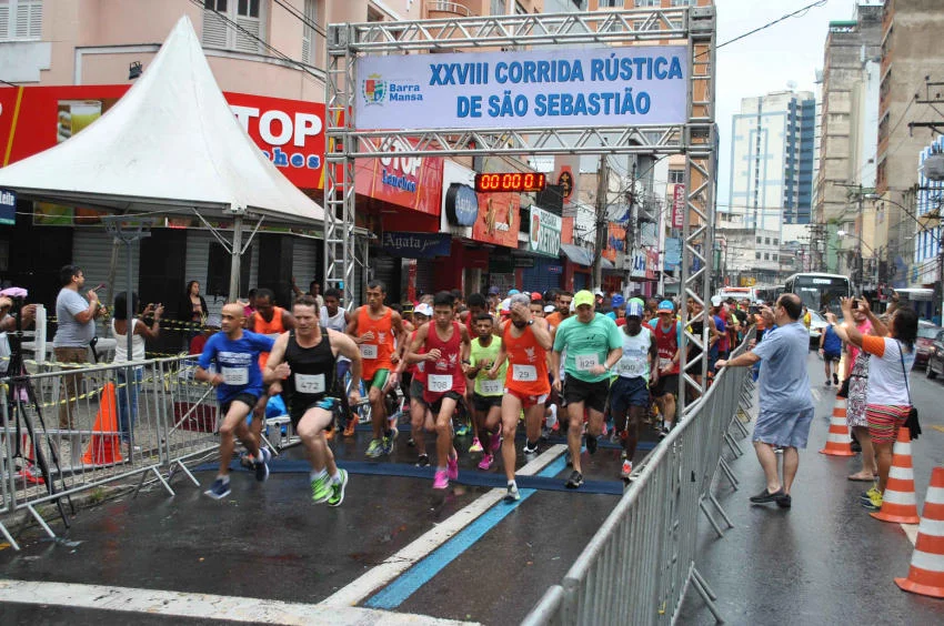 Corrida São Sebastião, acontece no domingo, dia 20 em Barra Mansa.