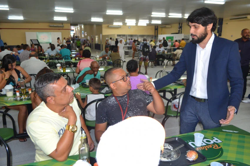 Inauguração Novo Restaurante Popular.
