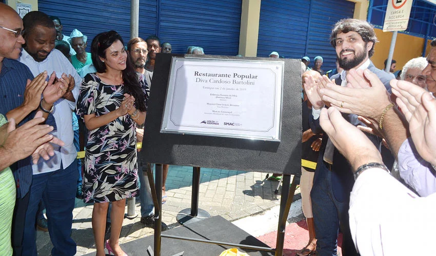 Inauguração Novo Restaurante Popular.