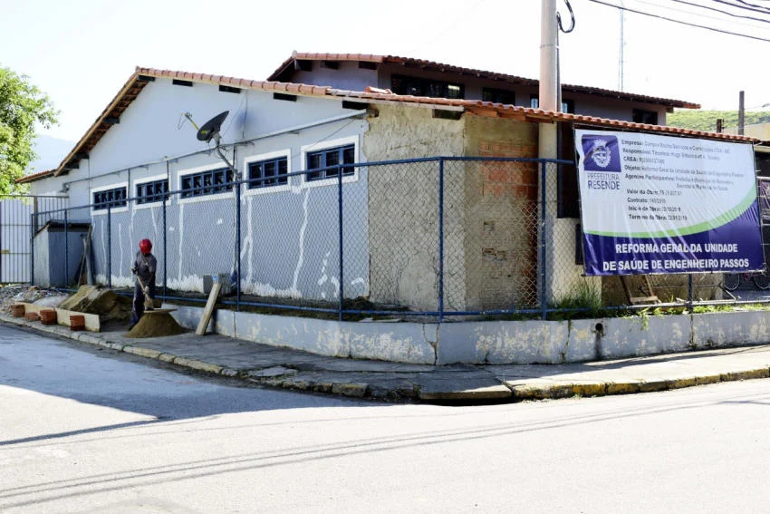 Reforma Geral Unidade de Saúde Engenheiro Passos - Resende-RJ