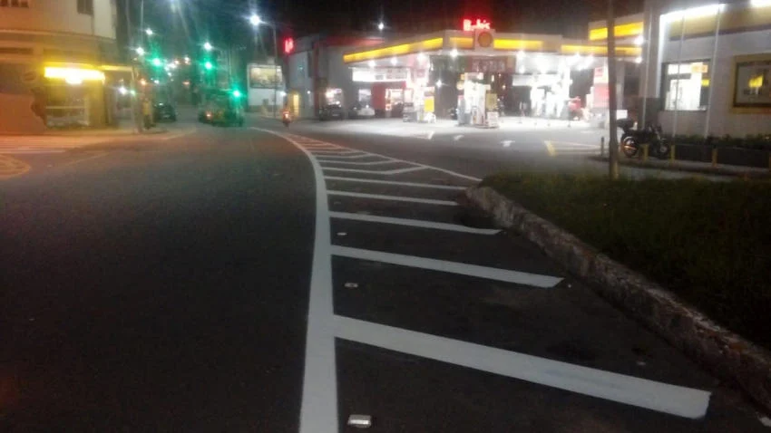 Revitalização de sinalização das vias em Volta Redonda.