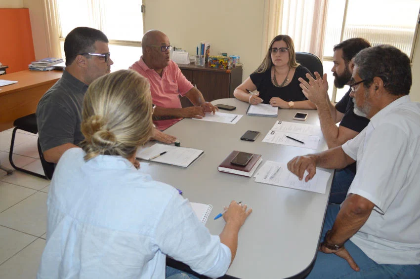 equipe do Instituto de Pesquisa e Planejamento Urbano se reuniu na manhã dessa segunda-feira