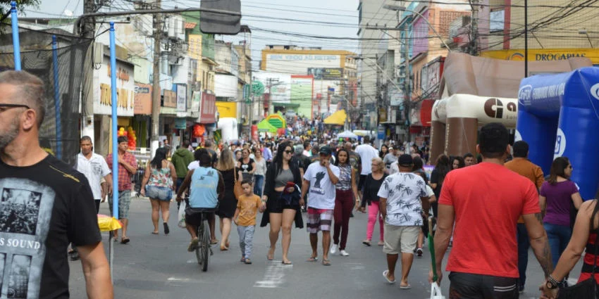 Rua de Compras em Volta Redonda