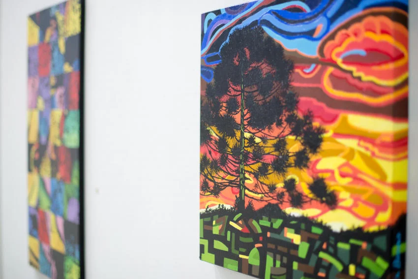 Exposição da artista plástica Gizéle Barino