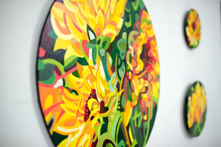 Exposição da artista plástica Gizéle Barino