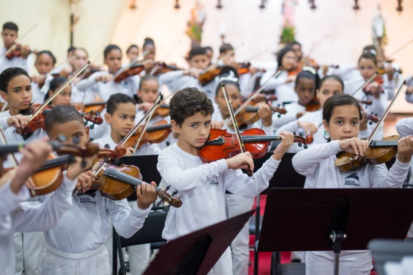 Igreja Santa Cecília recebe ‘Música nas Igrejas’ do projeto Volta Redonda Cidade da Música
