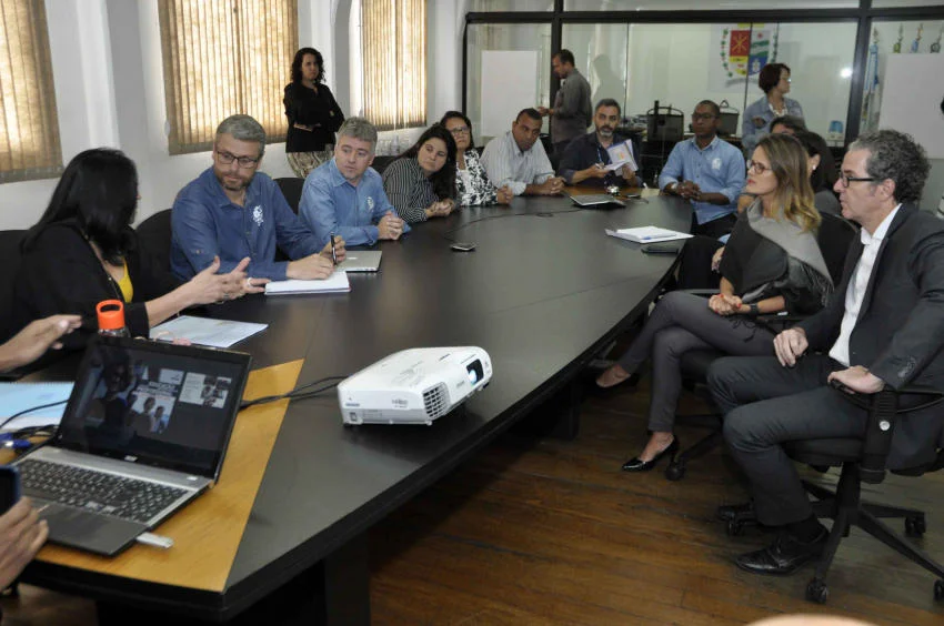 Rodrigo Drable se reúne com representantes do Senac RJ, Sesc e Sicomércio