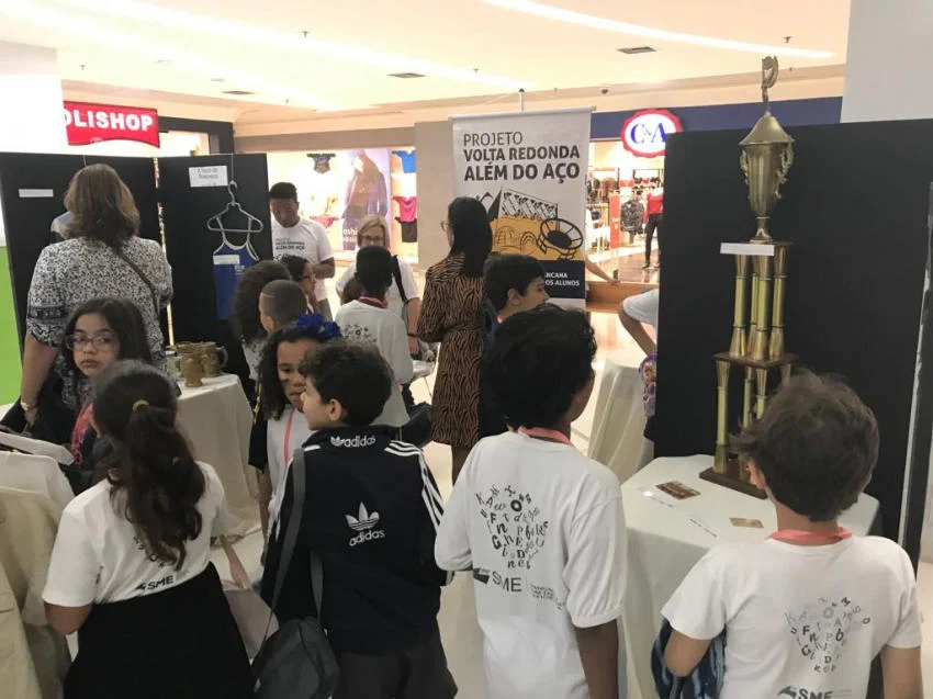 Projeto Volta Redonda Além do Aço premia três turmas vencedoras da gincana