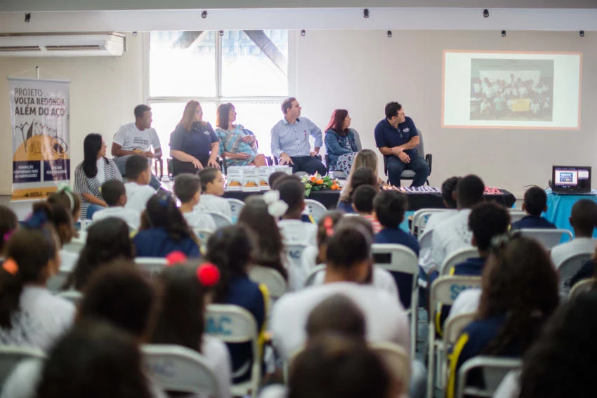 Projeto Volta Redonda Além do Aço premia três turmas vencedoras da gincana