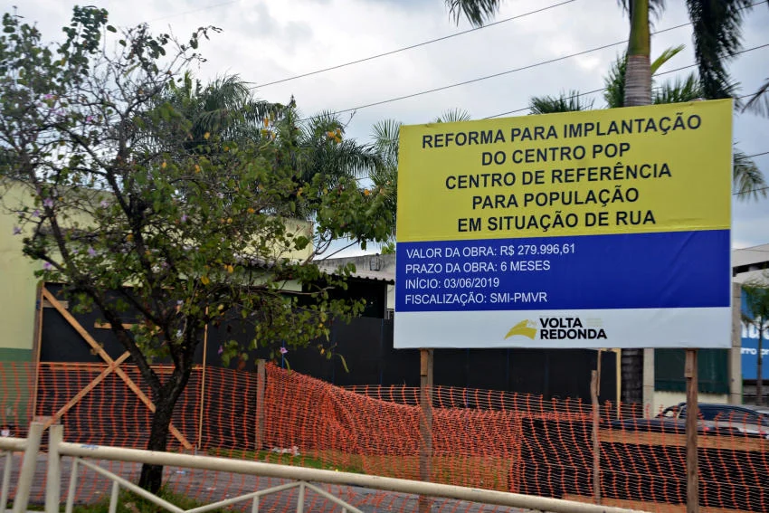 Volta Redonda ganhará um novo Centro Pop para atender a população de rua em janeiro de 2020