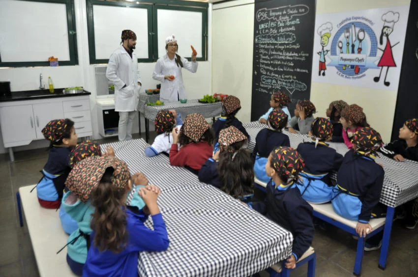 Projeto Cozinha Experimental estimula boas práticas alimentares