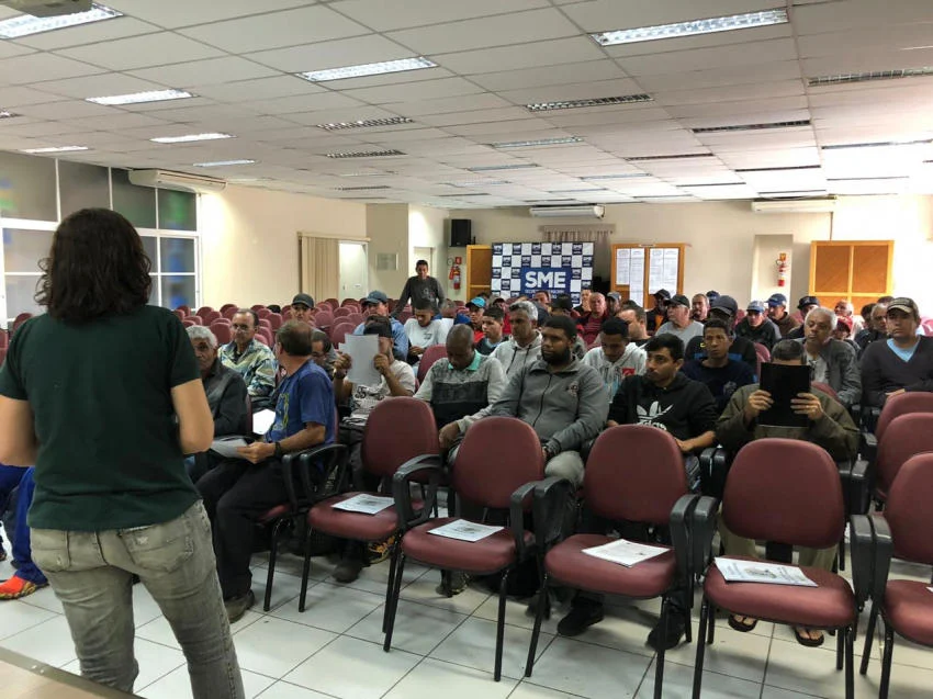 Servidores de Volta Redonda recebem Curso de Segurança no Trabalho