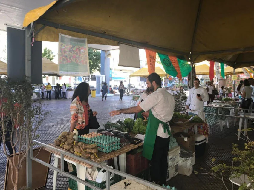 Atividades culturais e artísticas movimentaram o primeiro dia do III Festival de Economia Solidária de Volta Redonda