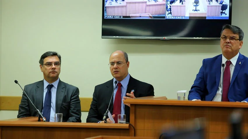 Governador Wilson Witzel participa de criação de vara especializada no crime organizado