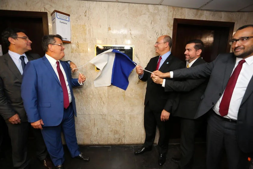 Governador Wilson Witzel participa de criação de vara especializada no crime organizado