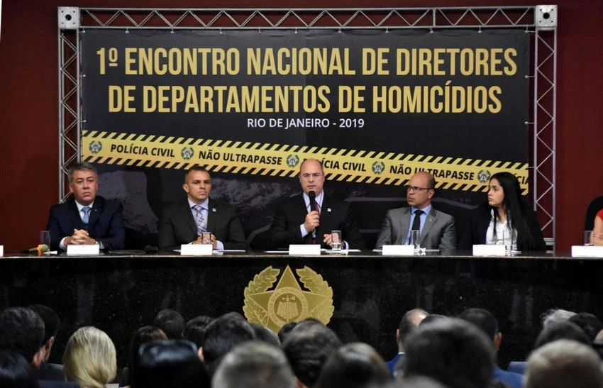Governador participa de encontro com diretores de Departamentos de Homicídios do país