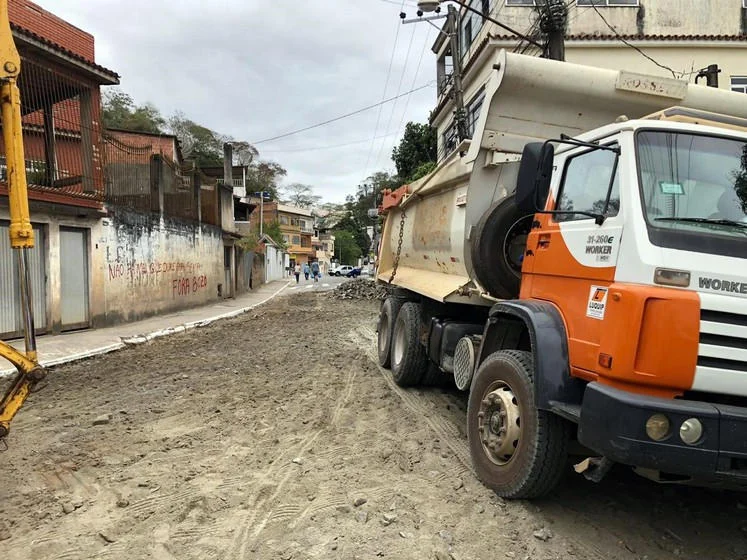 Barra Mansa inicia obras em trecho da Rua Albo Chiesse