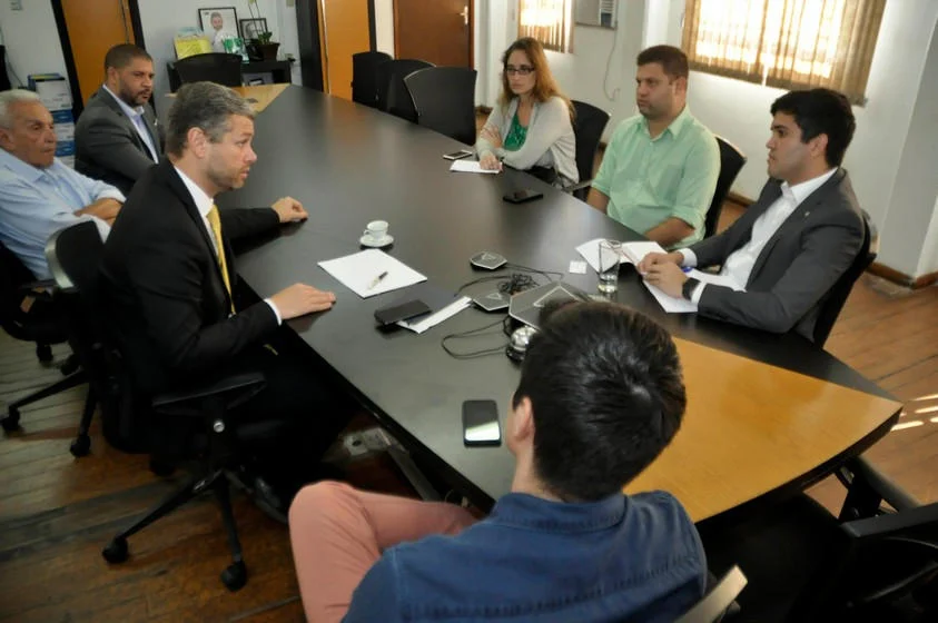 Prefeito de Barra Mansa se reúne com presidente da Comissão de Economia, Indústria e Comércio da Alerj