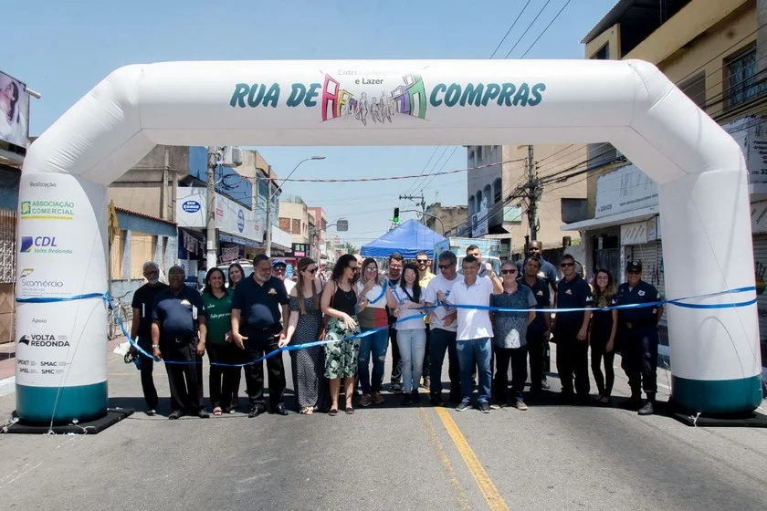 Rua de Compras é sucesso em Volta Redonda