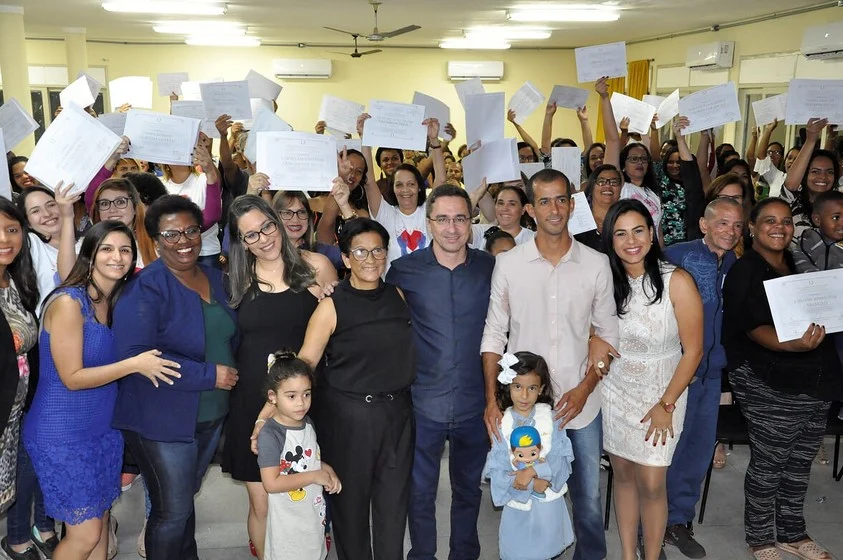 Pinheiral forma primeira turma do curso gratuito de cuidador de idosos