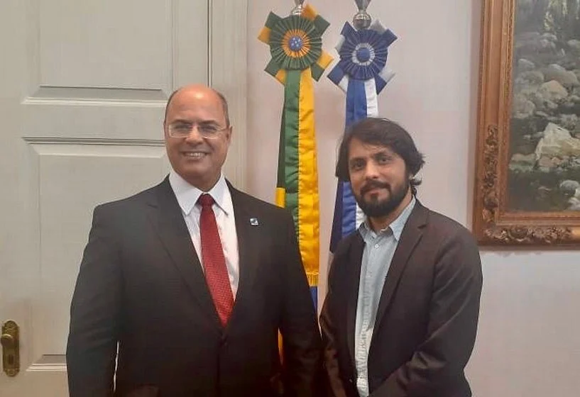Samuca se reúne com governador Wilson Witzel sobre projetos para Volta Redonda