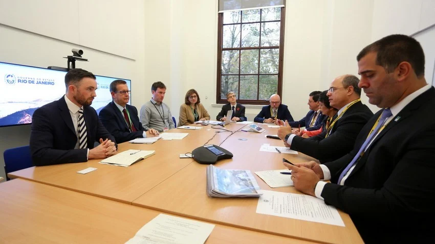 Em Londres, governador e membros da IPA trocaram experiências sobre desenvolvimento de projetos de infraestrutura, mobilidade e saneamento