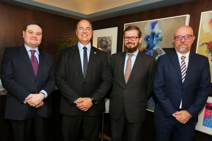 Witzel se reúne com equipe da Autoridade de Projetos de Infraestrutura do Reino Unido