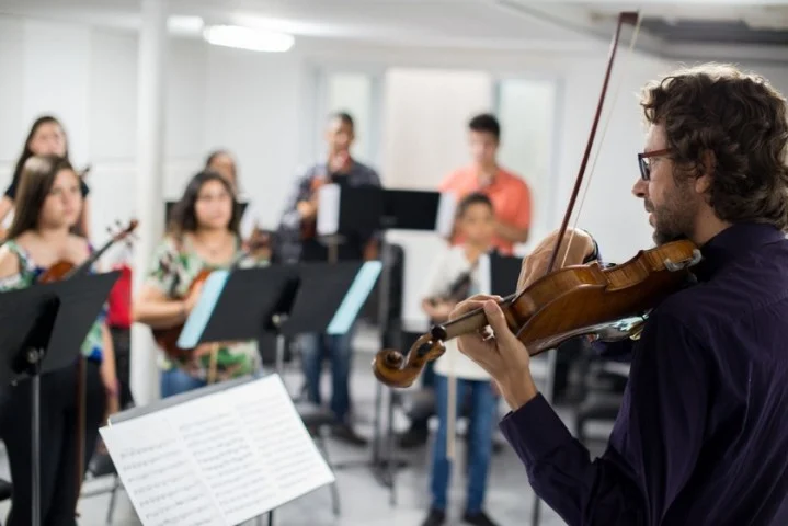 Alunos do Volta Redonda Cidade da Música participam de Masterclass