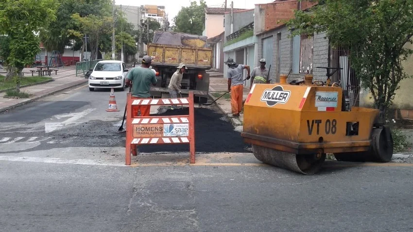 Operação Tapa Buracos: Volta Redonda intensifica ações aos finais de semana