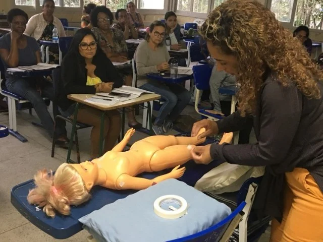 Pinheiral forma segunda turma do curso de cuidador de idosos