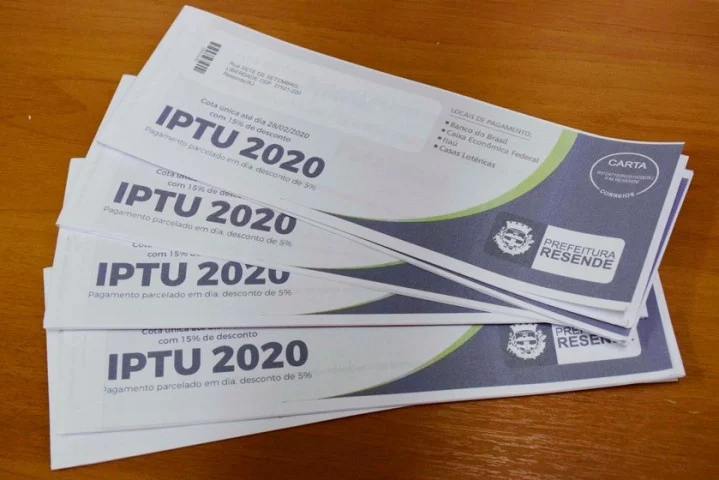 Iptu 2020 terá 15% de desconto em cota única e carnês já estão sendo entregues