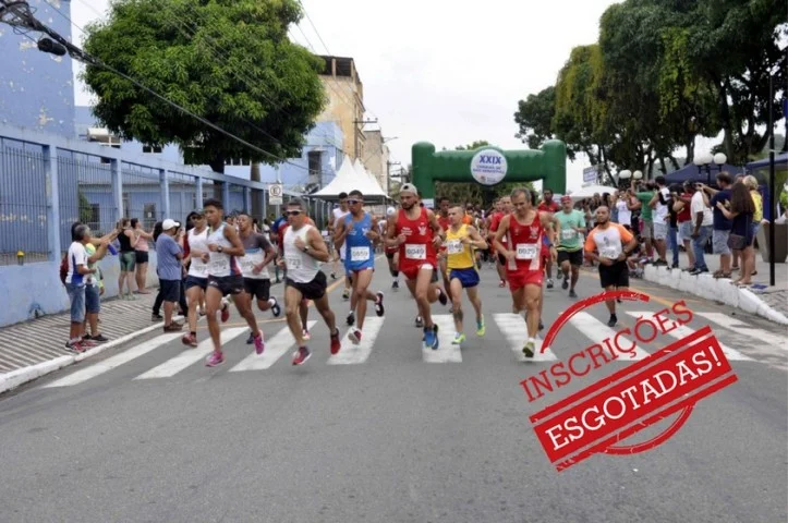 Inscrições para a XXX Corrida Rústica de São Sebastião, em Barra Mansa, se esgotam em aproximadamente quatro horas