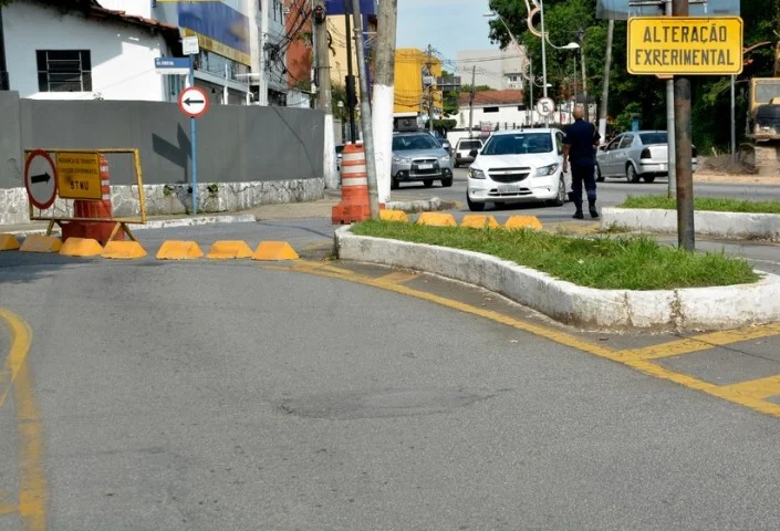 Mudança no trânsito visa evitar congestionamento no Aterrado