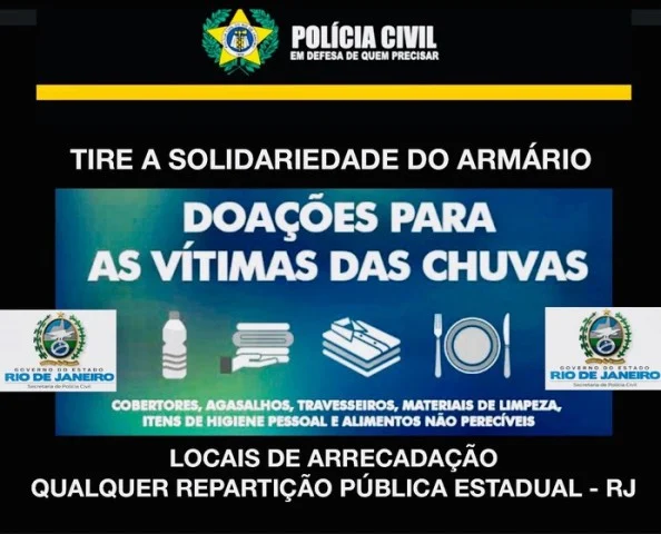 Governo do Estado recebe donativos para vítimas de chuvas no Norte e Noroeste